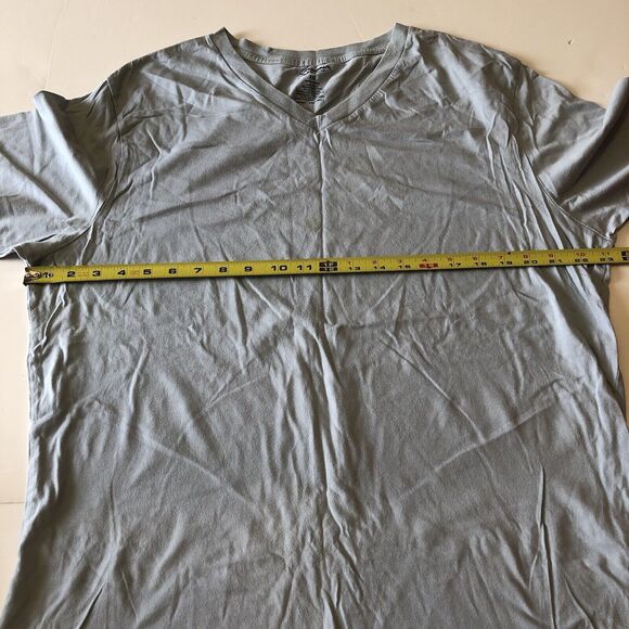 Arizona Jean Co Women’s V Neck Tee Blue Gray Size XXL - Picture 4 of 11